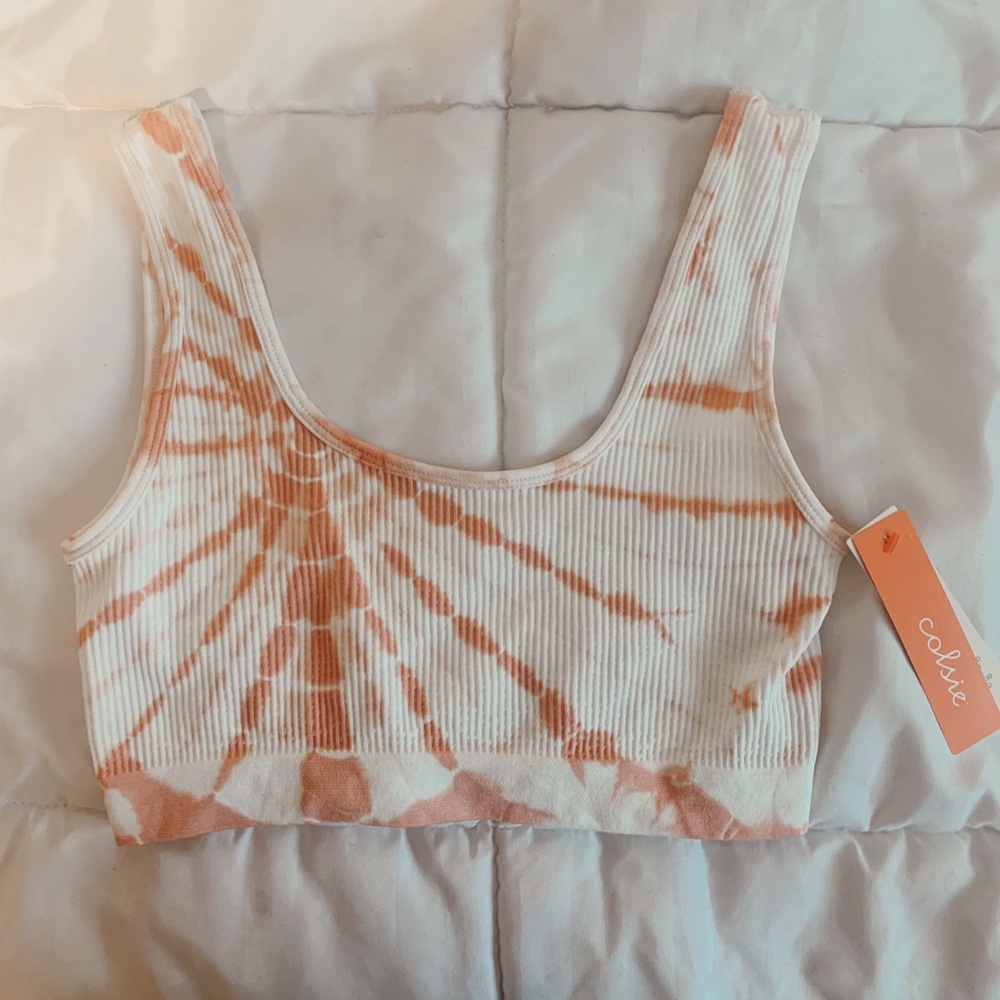 Tie dye bralette